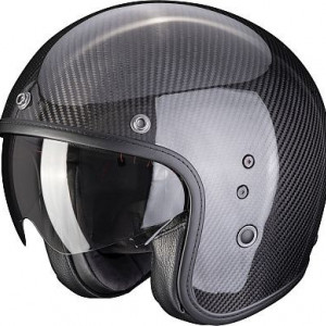 Casca open face SCORPION BELFAST CARBON EVO SOLID