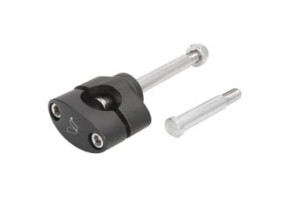 HANDLEBAR MOUNT DIAMETER 28.6MM BLACK MATT