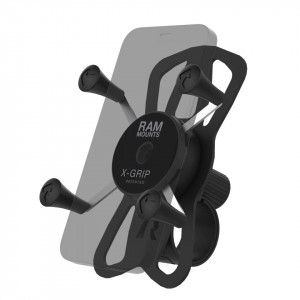 UNPKD RAM HANDLEBAR MOUNT WITH X-GRIP PHONE HOLDER