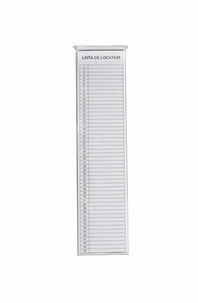 Lista locatari simpla