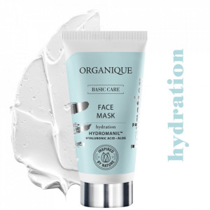 Masca faciala hidratanta cu acid hialuronic, organique, 50 ml