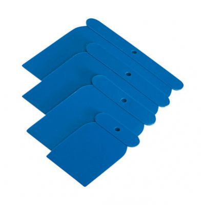 Set Spatule Plastic Reparatii 50/75/100/120 mm