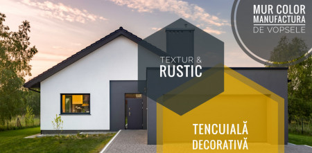 Tencuiala decorativa Mur Color