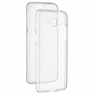 Husa Samsung A51 FullCover 360 (spate plastic, fata silicon) - Transparent
