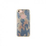Husa din silicon army blue - pentru iPhone 7