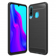 Husa Huawei P30 Lite TPU Carbon Negru