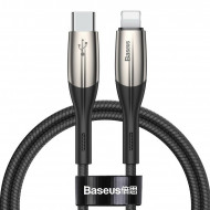 Cablu De Date Baseus 1M Type-C/Lightning QC3.0 - Black