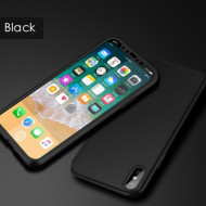 Husa 360 iPhone X / XS - Negru