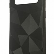 Husa silicon diamant mat Samsung S10 - negru