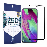 Folie Sticla Samsung A40 2.5D Full Glue Full - Negru