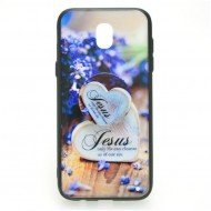 Husa cu POP Holder pentru iPhone 6 Plus/ 6S Plus - inimioare