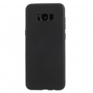 Husa silicon slim mat Samsung S8+ negru