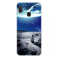 Husa Fusion Space Series Pattern Soft TPU Phone Cover Samsung A20e – Style Q