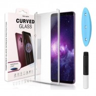 Sticla Securizata Samsung S8 /S9 Cu Adeziv Uv + Lampa Usb