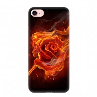 Husa silicon design matrita - pentru iPhone 7