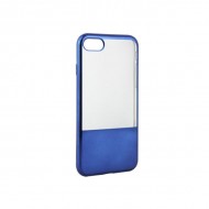 HUSA ELECTROPLATE HALF SILICON ULTRASLIM IPHONE 5 / 5S / SE - DARK BLUE