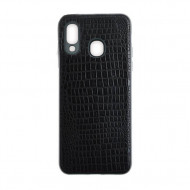 Husa Silicon Crocodile - Samsung A40, Negru