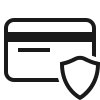 Imagine cu scut pe portofel care simbolizeaza plata securizata si protectia datelor