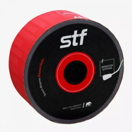 BANDA DE PICURARE STF pentru gradina, irigatii 1.6 LH, 6 MIL, D-16 MM, 10 CM 1000MROLA, (CU DUZE)