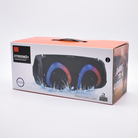 Boxa portabila cu bluetooth, mp3, USB/TF,AUX, Led RGB – DZG2+ – XTREEM2+