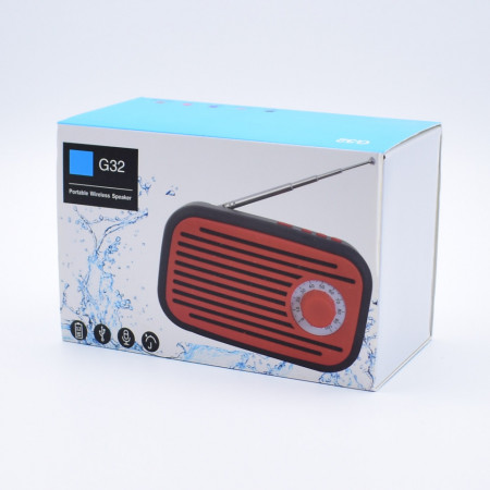 Boxa Portabila Cu Mp3,Bluetooth,USB,microSD,Radio – G32