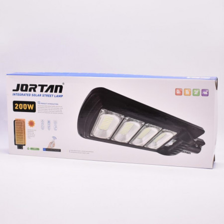 Lampa 200W cu LED SMD, panou solar si telecomanda – JT-G-200G
