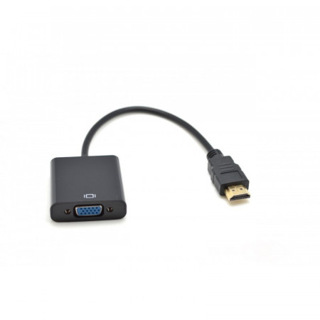 Adaptor convertor HDMI la VGA - HDMI TO VGA - full hd + MUFA AUDIO