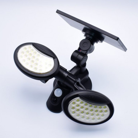 Lampa Solara De Exterior Cu Senzor De Miscare,Brate Reglabile 360, 56 Led SMD BL-SH-056