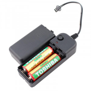 Lumina ambientala Fir 5m neon, alimentare cu baterii – EL-DC3V5M