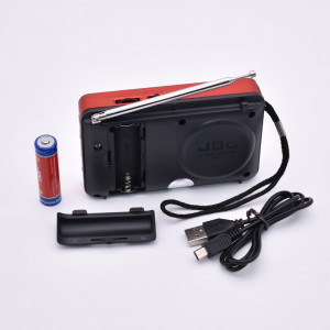 Radio Portabil cu Acumulator,Bluetooth,TF/USB,FM,Afisaj, JOC-H011BT-L