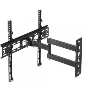 Suport tv perete cu brat lung, 26'' - 55'', negru