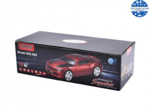 Boxa portabila masina, wireless, bluetooth, AUX, tip Chevrolet Camaro, cu RADIO FM, USB, TF si TWS, 10W, Wster - WS-592