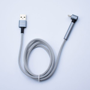Cablu De date Si Incarcare Elworld,Mufa Dubla si Suport Telefon,USB/IP,Quick,3 A MAX – JXL-109