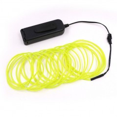 Lumina ambientala Fir 5m neon, alimentare cu baterii – EL-DC3V5M