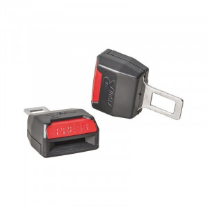 Adaptor centura de siguranta falsa, TypeR, set 2 buc, Negru