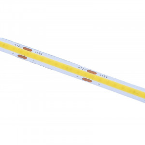 Banda Led COB alb-neutru - Exterior/Interior IP65, Flexibil, adeziva, - 252led/m - 12W/ml - Rola 5m