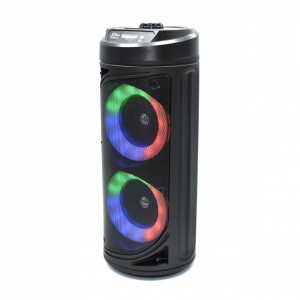Boxa Portabila Cu MP3,TF/USB,Bluetooth,Radio FM,Microfon,AUX,Led Speaker, SPEAKER ZQS-6212