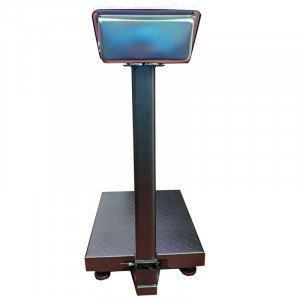 Dispozitiv de cantarire cu acumulator si display LCD, cu capacitatea de a retine 7 memorii