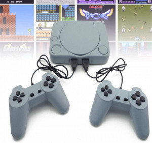 Joc pe televizor terminator, jocul copilariei cu dischete, 2 joystick-uri incluse, 99999 jocuri integrate in consola retro