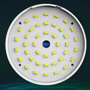 Lampa solara gradina, 42 LED SMD, 5W, USB, cablu incarcare, difuzor