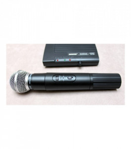 Microfon wireless profesional cu receiver, modulare FM, SHR SH-200