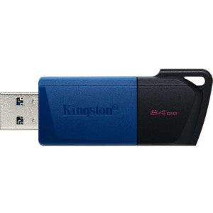 Stick de Memorie USB Kingston DataTraveler Exodia M 64GB, USB 3.2, Negru