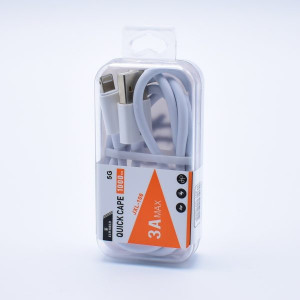 Cablu De date Si Incarcare Pentru Telefon ,USB – IP ,Quick,3 A MAX Elworld – JXL-106