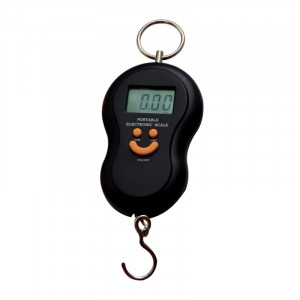 Cântar electronic de mână cu carlig, digital, capacitate maximă 50 kg
