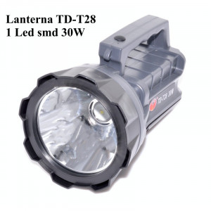 Lanterna puternica cu acumulator, LED, 30W, TD-T28