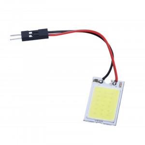 Led Auto Cob pentru Plafon, autoturisme, 12V, 3W, alb-rece, 18-LED