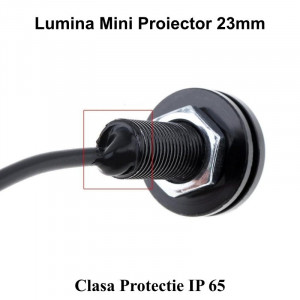Leduri auto 23MM 12V - 9W, set de 2 bucăți, ip65, alb - iluminare eficientă și rezistentă la apă pentru mașina ta