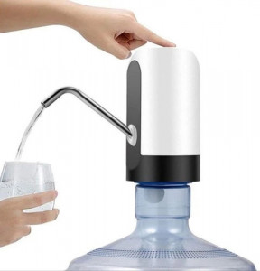 Pompa electrica bidon apa portabila cu încărcare USB - soluție convenabilă pentru bidon de 5L, 19L