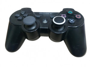 Thumb grip PS4, PS3, PS5, XBOX 360, pentru thumbstick gamepad set 2, calitate premium, Alb, Negru