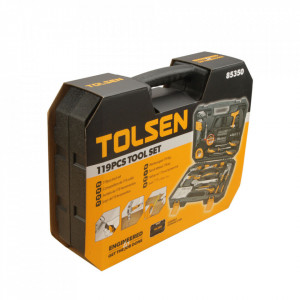 TRUSA DE SCULE TOLSEN 85350, CU 119 UNELTE MANUALE